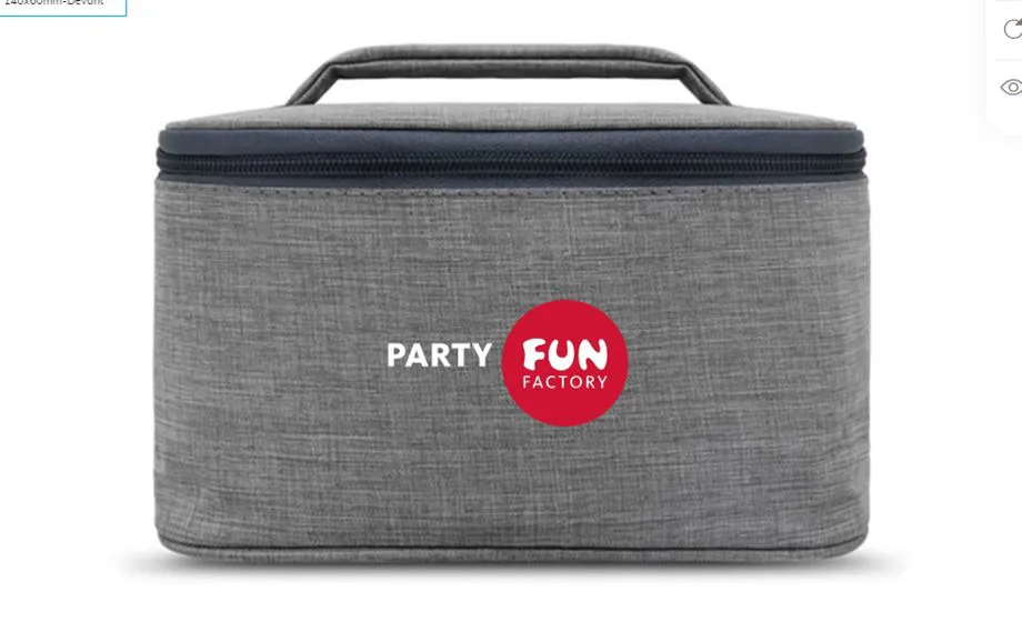 FUN Party Vanity -  Gris métal