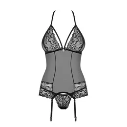 CORSET Noir L/XL