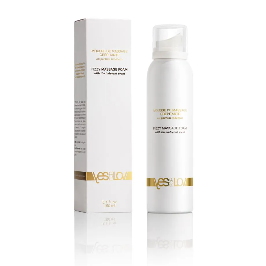 MOUSSE DE MASSAGE CREPITANTE au parfum enivrant