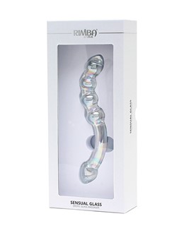 GLASS DILDO Glacial Transparent 3