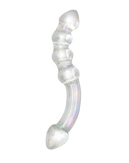 GLASS DILDO Glacial Transparent