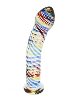 GLASS DILDO Rainbow